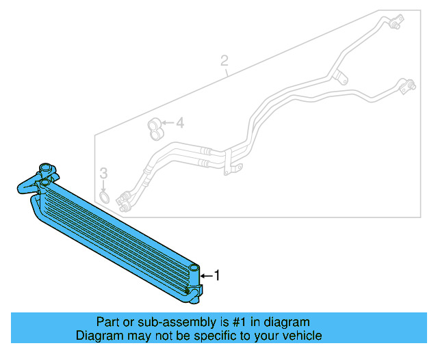 Trans Cooler 7P0-317-019-B - View 5