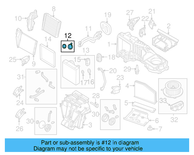 Expansion Valve Upper Seal 8E0-260-749-D - View 60