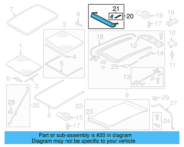 Air Deflector 7P0-877-651-B-9B9 - View 4