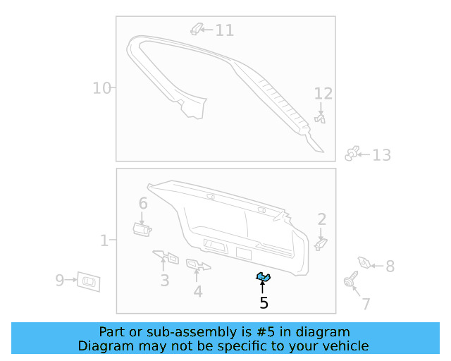 Side Trim Panel Screw N-906-986-06 - View 119
