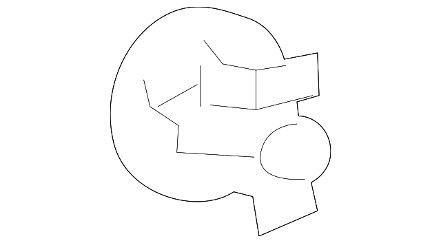 Drain Hose Front Bracket 8R0-877-244 - View 4