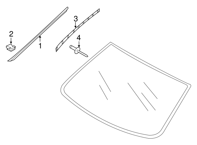 Molding Clip 7P6-853-910-A - View 2