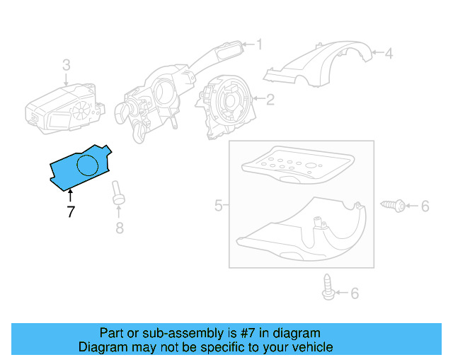 Adjust Switch 4H0-953-551-B - View 4