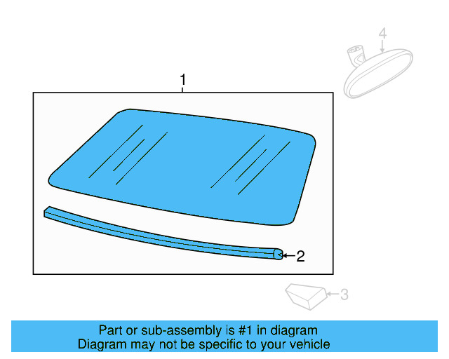 Windshield 5C5-845-011-P-NVB - View 7