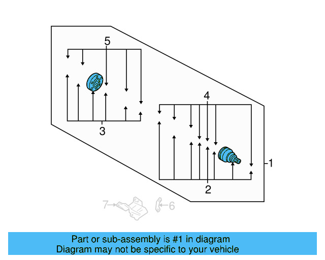 Axle Assembly 3D0-501-203 - View 3