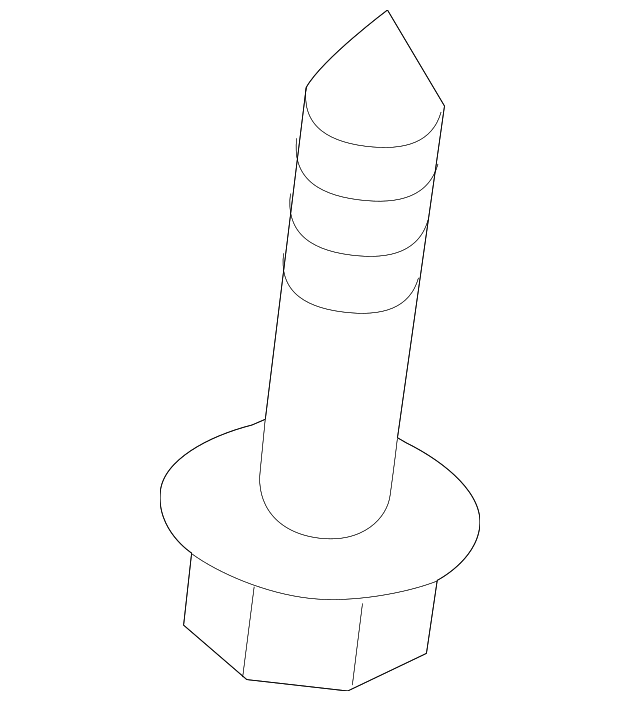 Passenger Air Bag Bolt N-910-935-02 - View 16