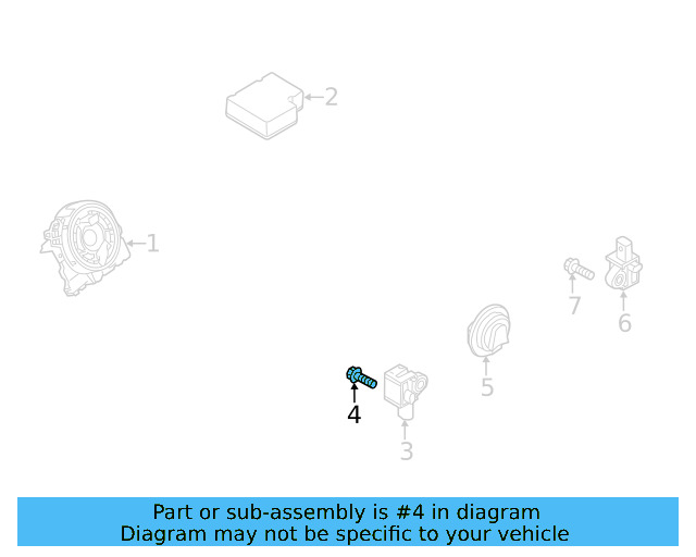 Ft Impact Sensor Screw N-104-134-06 - View 5