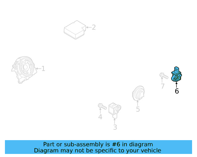 Side Impact Sens 561-959-351 - View 6