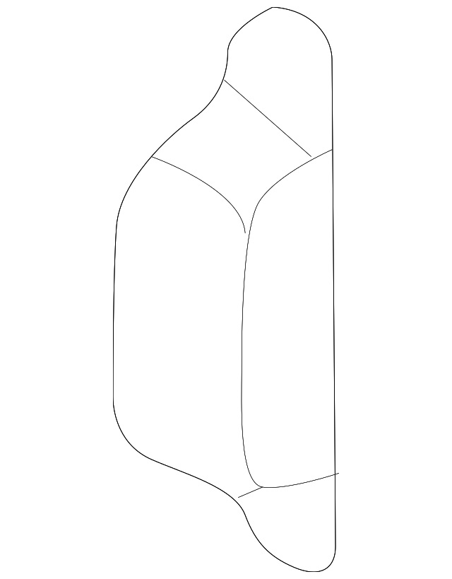 Lower Molding 3B0-854-939-B-B41 - View 2