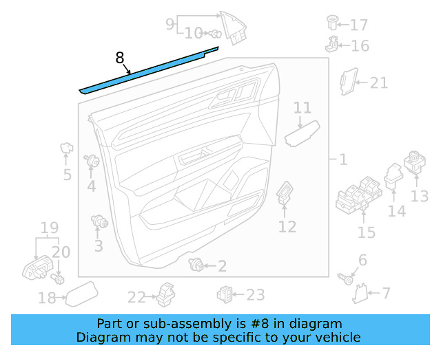 Belt Weather 3CN-837-480-A - View 7