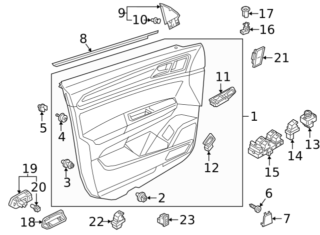 Switch Panel 3CN-867-256-A-82V