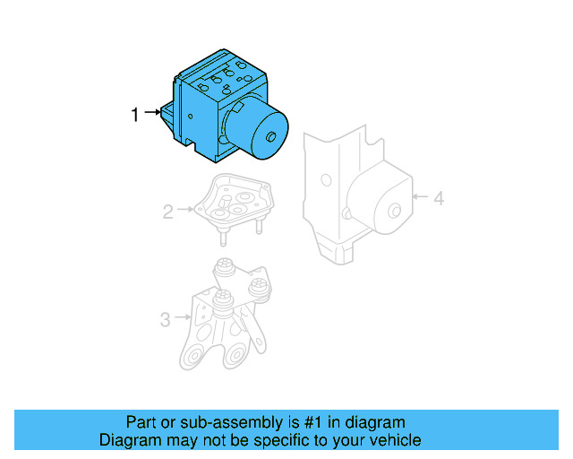 ABS Control Unit 3C0-614-109-AF-BEF - View 5