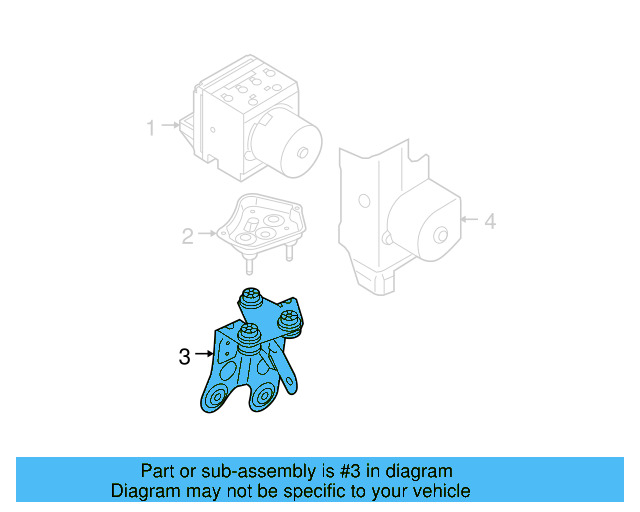 Support Bracket 3C1-614-235-B - View 8