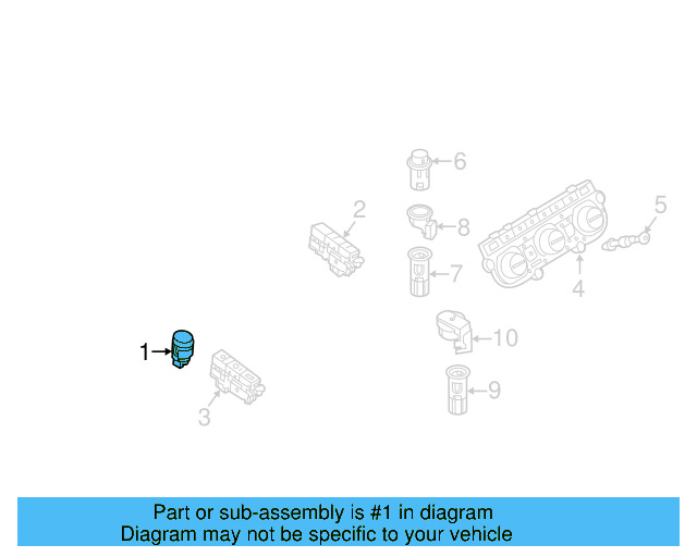 Ignition Switch 5Q0-905-849-A