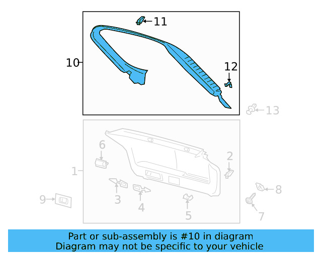 Side Trim Panel Screw N-906-986-06 - View 112