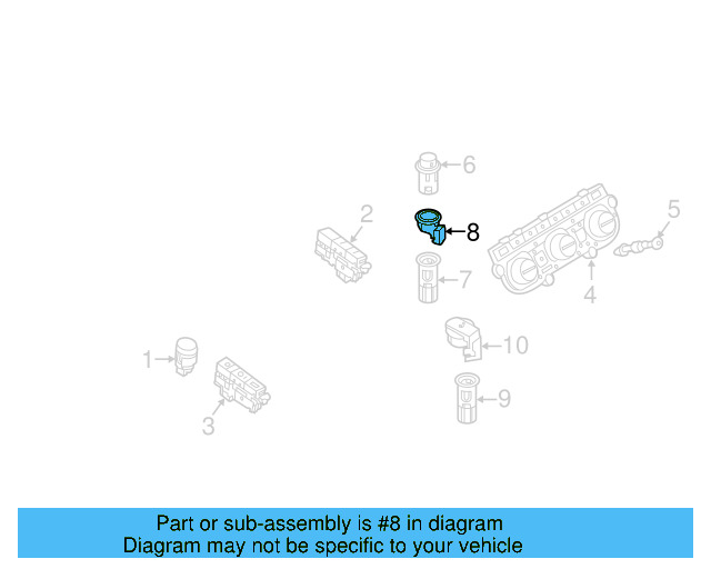 Housing Sleeve 5Q0-919-341 - View 4