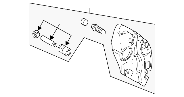 Caliper 1K0-615-123-E - View 20