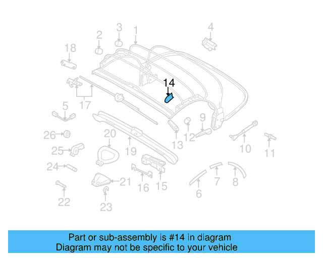 Packing 1Y0-871-153 - View 3