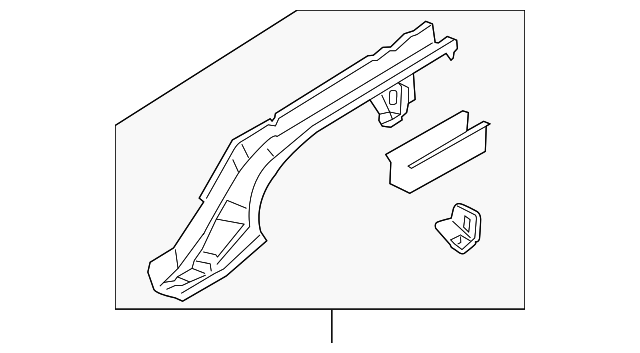 Mount Bracket Extension 1J0-813-120-B - View 2