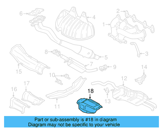 Heat Shield 1J0-803-313-E - View 50