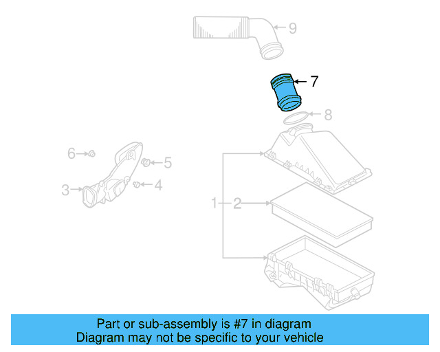 Mass Air Flow Sensor 06A-906-461-LX - View 6