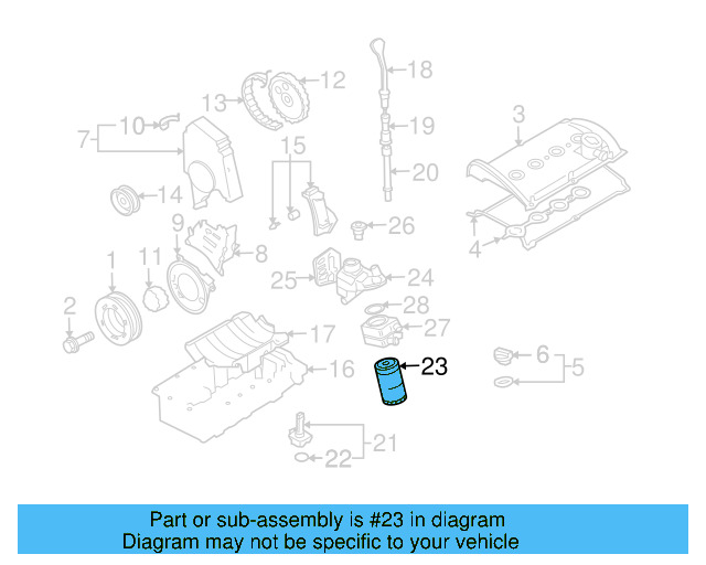 Oil Filter 06A-115-561-B