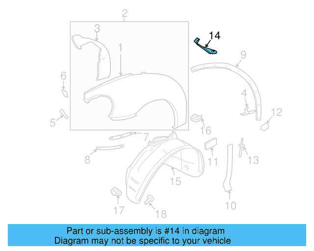 Upper Bracket 1C0-821-227-G