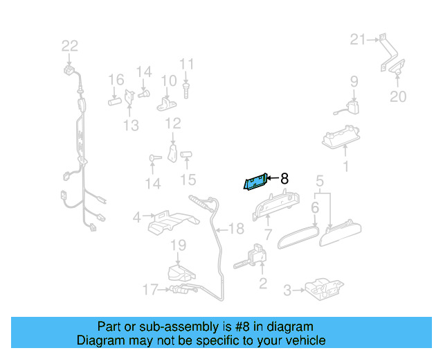 Lock Cover 7L6-827-519-A - View 3