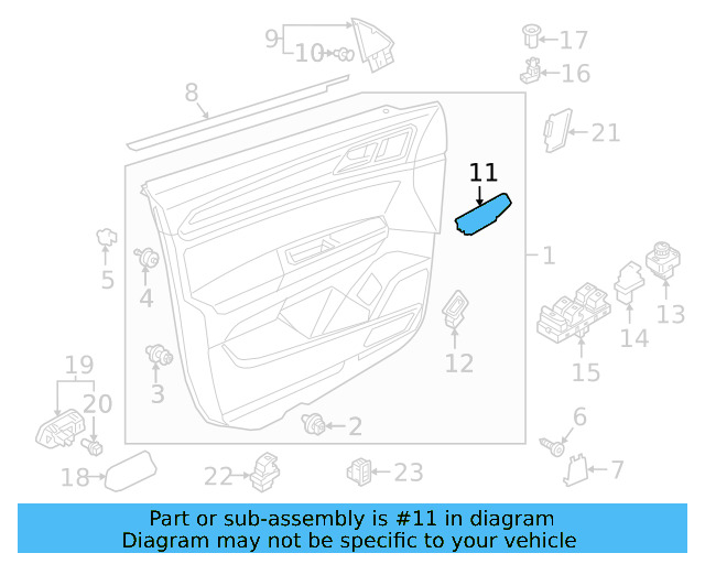 Switch Panel 3CN-867-256-A-82V - View 9