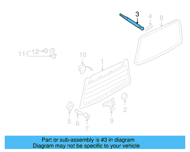 Support Cylinder 7L6-845-587-A - View 5