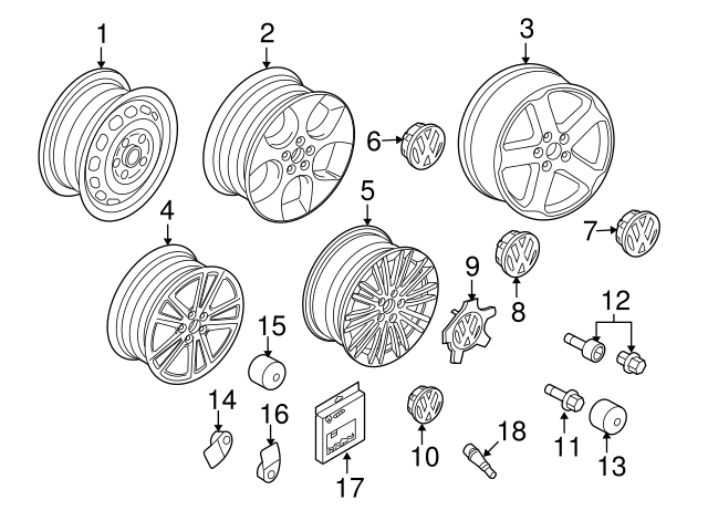 Valve Stem 839-601-361 - View 45
