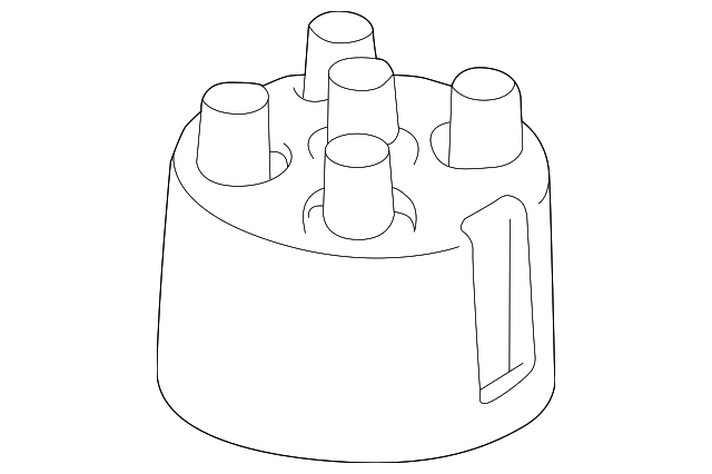 Distributor Cap 051-905-207 - View 2