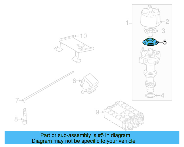 Dust Cover 037-905-241 - View 3