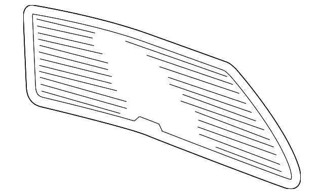 Back Glass 1J5-845-051-H