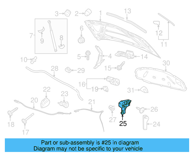 Bracket 1K1-823-633-B - View 30