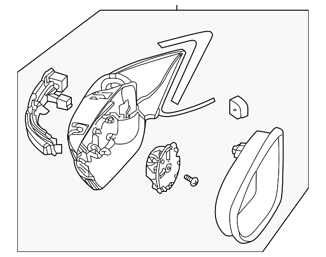 Mirror Housing 5C7-857-508-AE - View 2