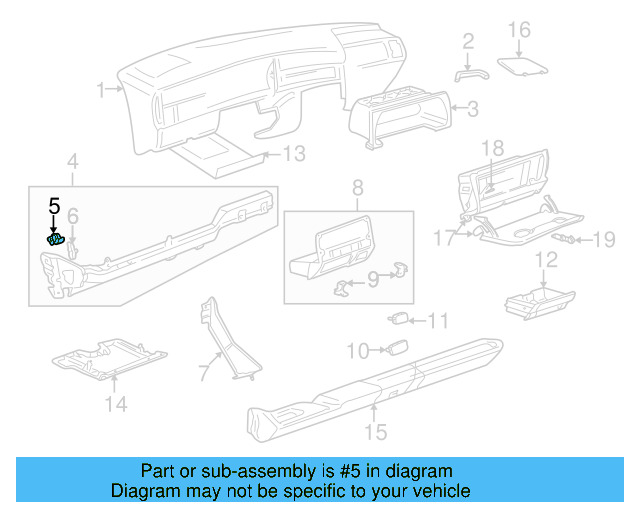 Cross 1H0-857-049 - View 3