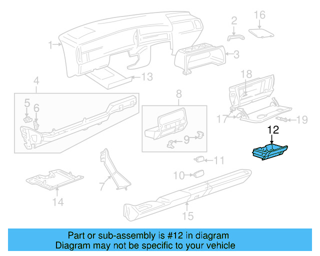Ashtray 1H1-857-309-01C - View 4