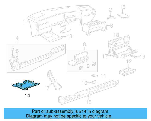 Trim 1H6-819-741-A-01C - View 8