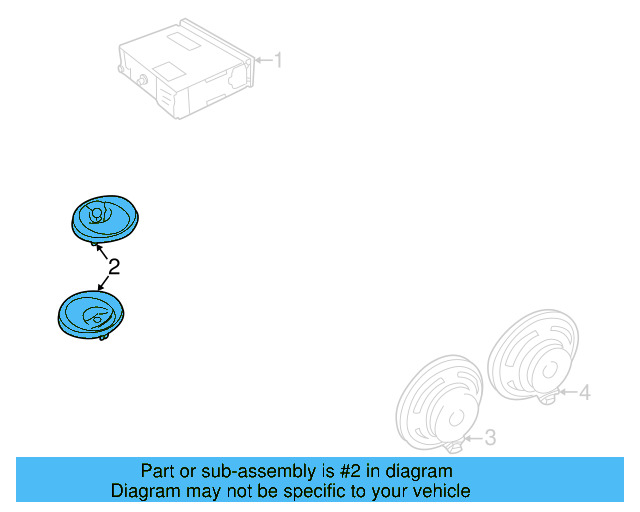 Speaker 1EM-035-411-B - View 3
