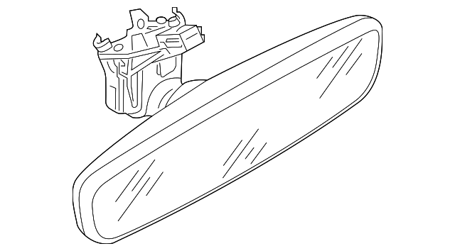 Mirror Inside 3G0-857-511-AD-9B9 - View 3