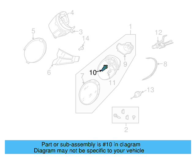 Low Beam Bulb N-104-457-01 - View 20