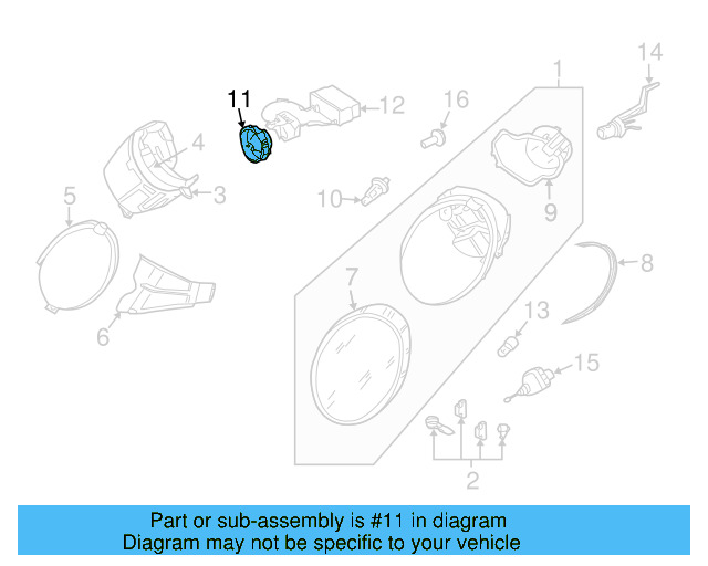 O'head Lamp Bulb N-017-753-10 - View 40