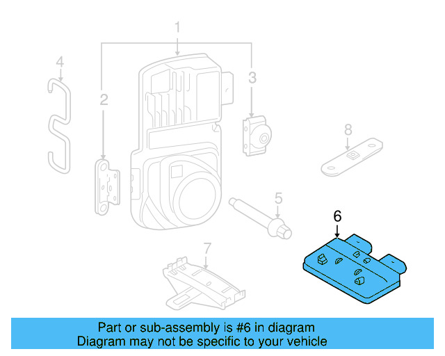 Control Module 3D0-907-563-C - View 3