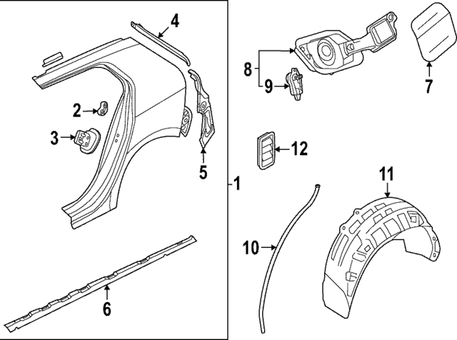 Filler Plate 5H4-809-342 - View 4