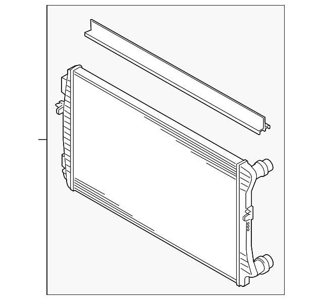 Radiator 5Q0-121-251-ES - View 3
