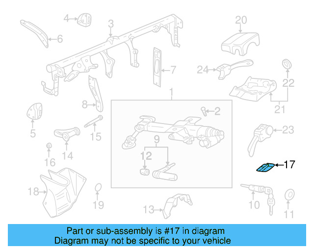 Steering Column Tilt Adjuster 1J0-419-378-F-01C - View 17