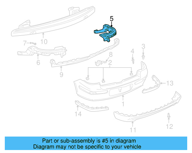 Guide Bracket 1J6-807-394-A - View 3