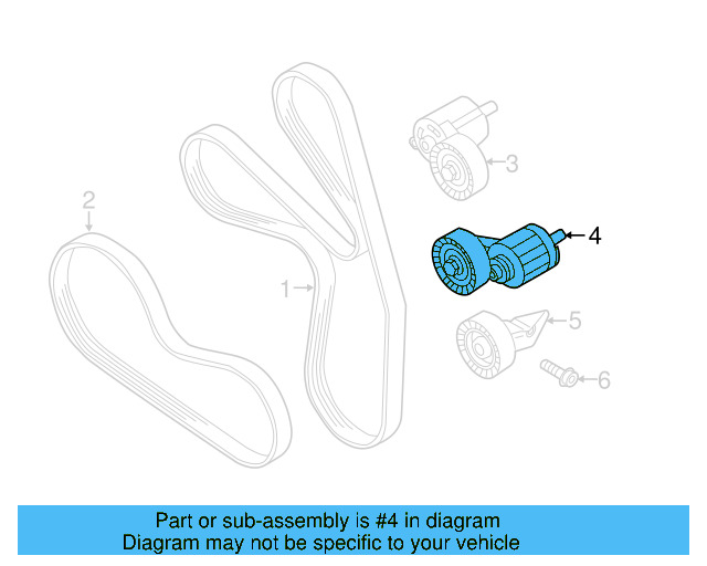 Belt Tensioner 07K-903-315-S - View 23