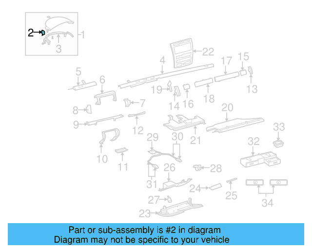 Upper Cover 3D0-858-565-B-5B2 - View 4
